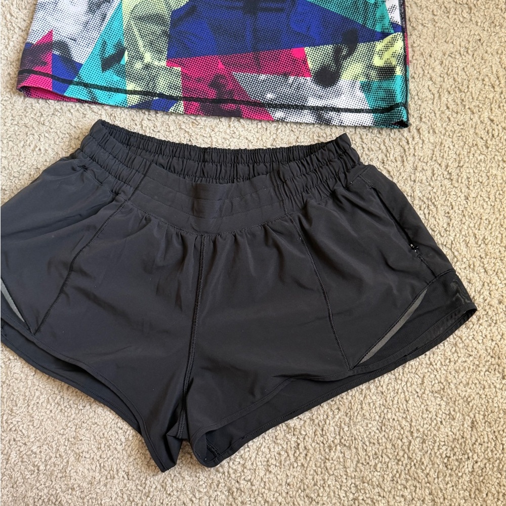 lululemon set athletica Black Women's Athletic Shorts - Picture 4 of 8